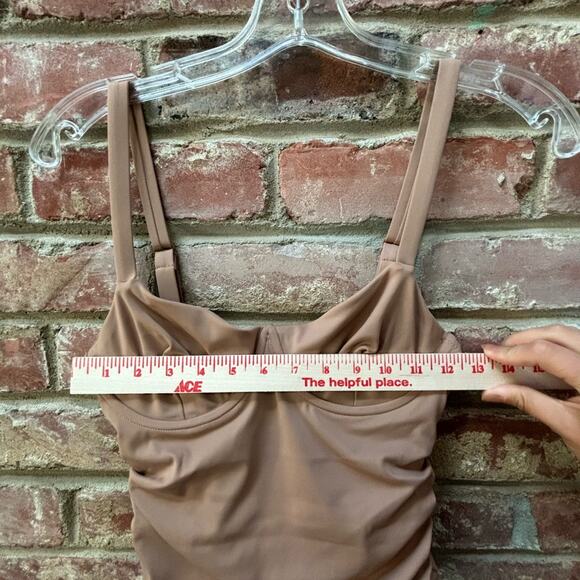 Skims‎ Swim | Nwt Skims Sculpting Swim Ruched Size XS Skirted - Picture 6 of 8